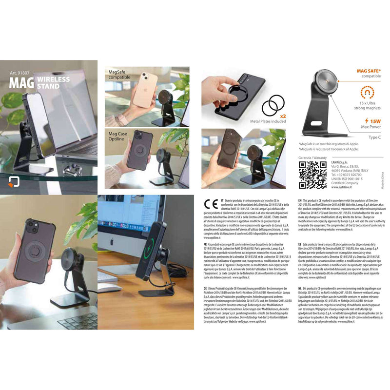 Load image into Gallery viewer, Optiline mag wireless stand