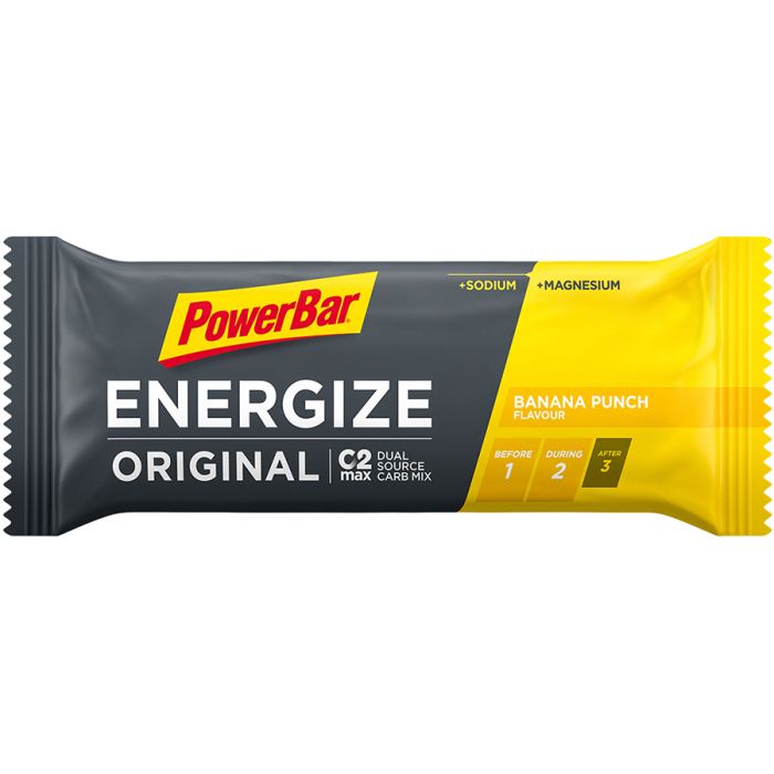 Afbeelding laden in galerijviewer, Powerbar energize original (15 x 55gr) - banana punch