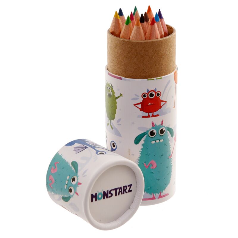 Afbeelding laden in galerijviewer, Monstarz monsters - kleurpotloden tekenkoker
