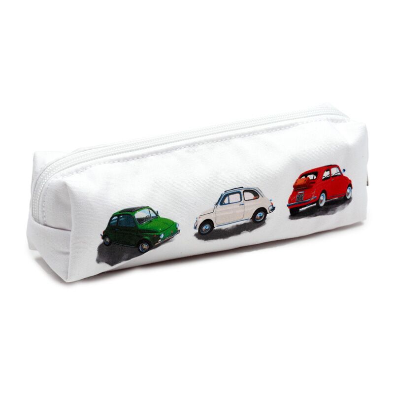Afbeelding laden in galerijviewer, Fiat 500 canvas potloodetui