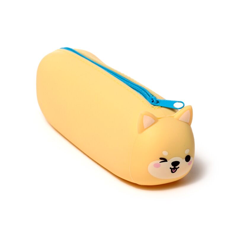 Afbeelding laden in galerijviewer, Adoramals shiba inu hond siliconen potloodetui