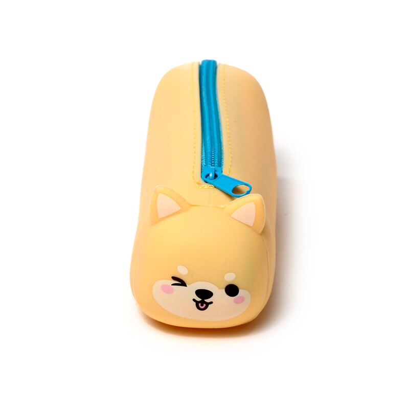 Afbeelding laden in galerijviewer, Adoramals shiba inu hond siliconen potloodetui
