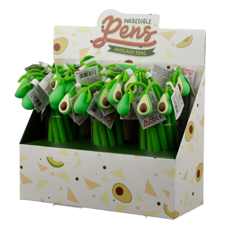 Afbeelding laden in galerijviewer, Avocado fijnschrijver pen - zwart