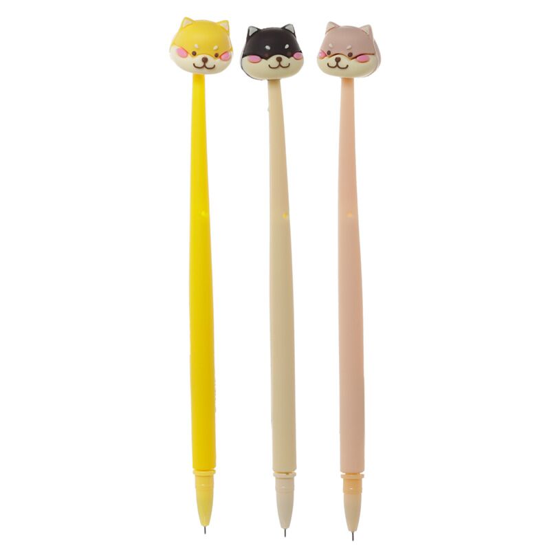 Afbeelding laden in galerijviewer, Cutiemals shiba inu fijnschrijver pen - zwart