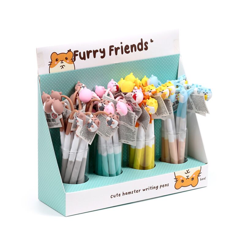 Afbeelding laden in galerijviewer, Furry friends schattig dier fijnschrijver pen - zwart
