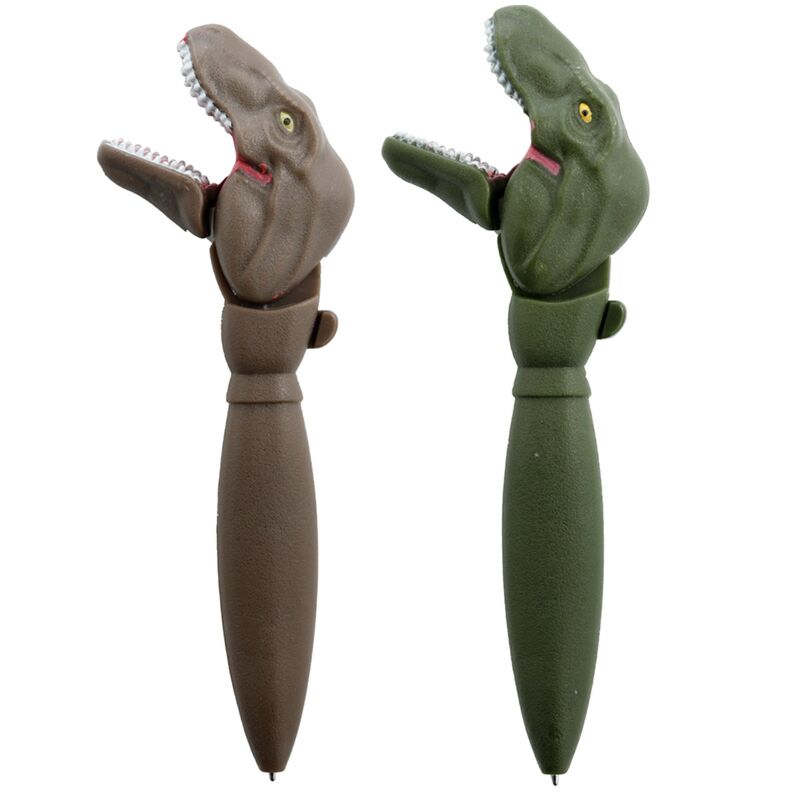 Afbeelding laden in galerijviewer, Dinosauria dinosaurus plastic pen - blauw
