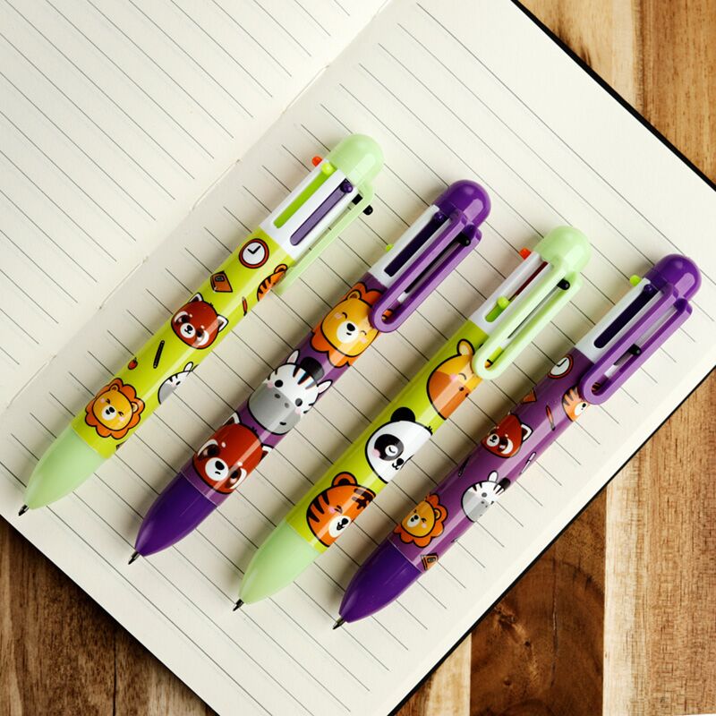 Afbeelding laden in galerijviewer, Adoramals wilde dierene dieren meer kleuren pen (6 kleuren)