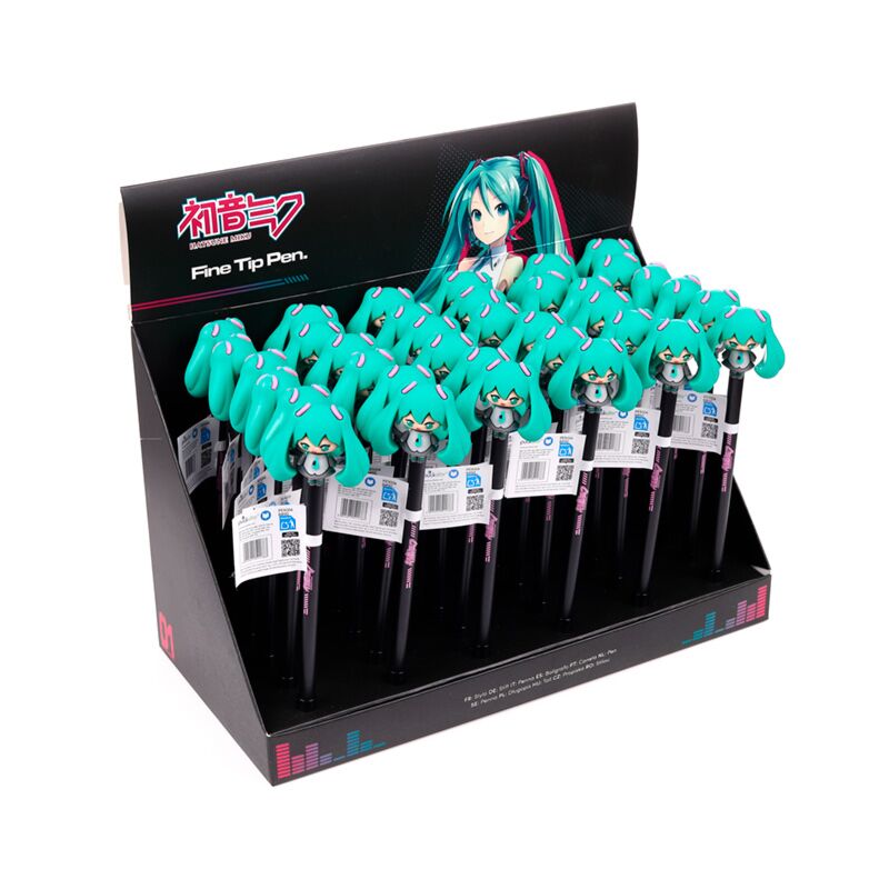 Load image into Gallery viewer, Union hatsune miku fijnschrijver pen siliconen top