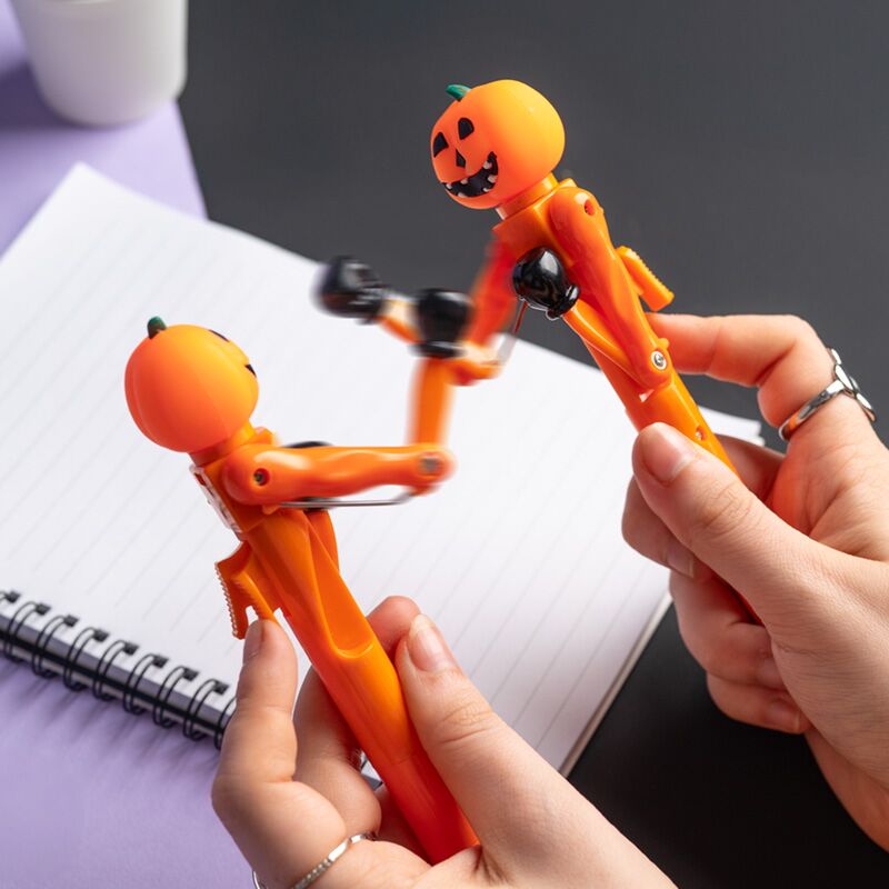 Load image into Gallery viewer, Spook pompoen boxing pvc pen - zwart