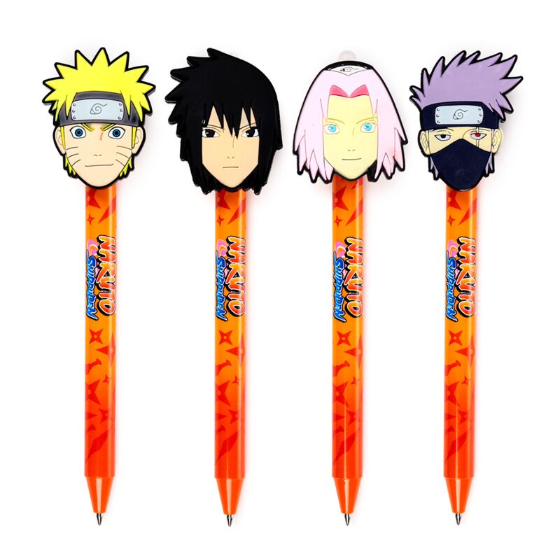 Load image into Gallery viewer, Union inkredible uitwisbare pen met pvc naruto topper
