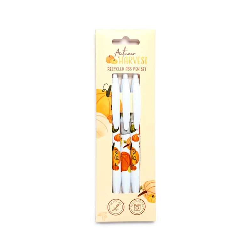 Load image into Gallery viewer, Autumn harvest gerecycled abs (rabs) 3-delige pennenset