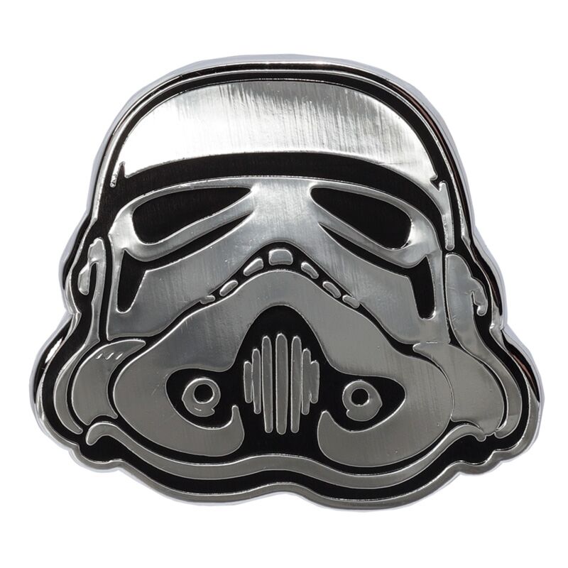 Load image into Gallery viewer, The original stormtrooper helm emaille button badge