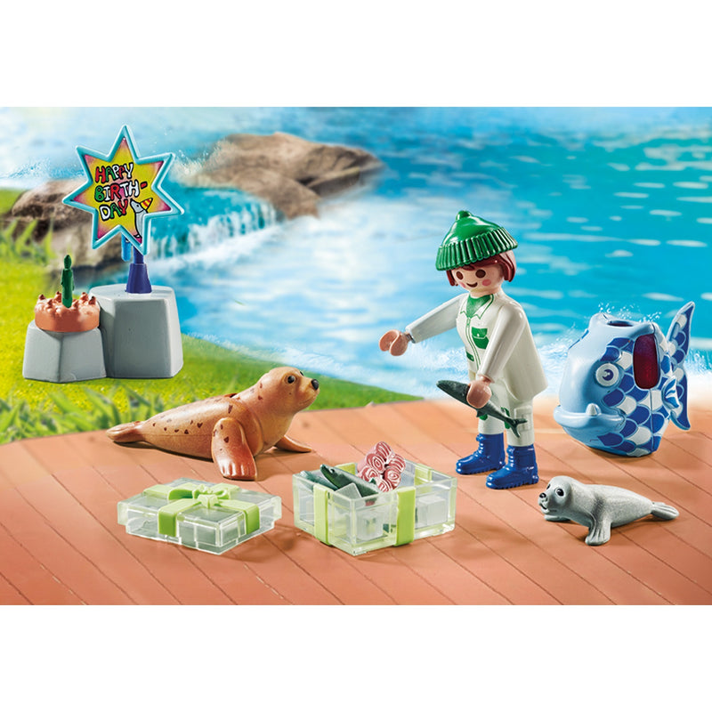 Load image into Gallery viewer, PLAYMOBIL My Life Dieren Voeren 71448