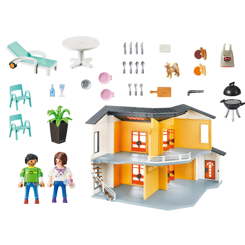 Load image into Gallery viewer, PLAYMOBIL City Life Modern Woonhuis 9266