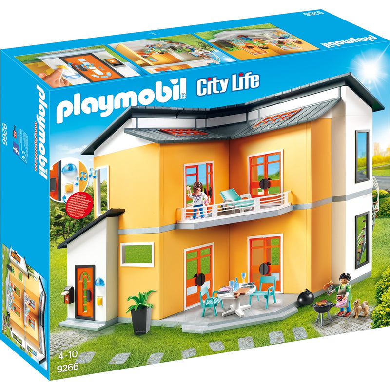 Load image into Gallery viewer, PLAYMOBIL City Life Modern Woonhuis 9266