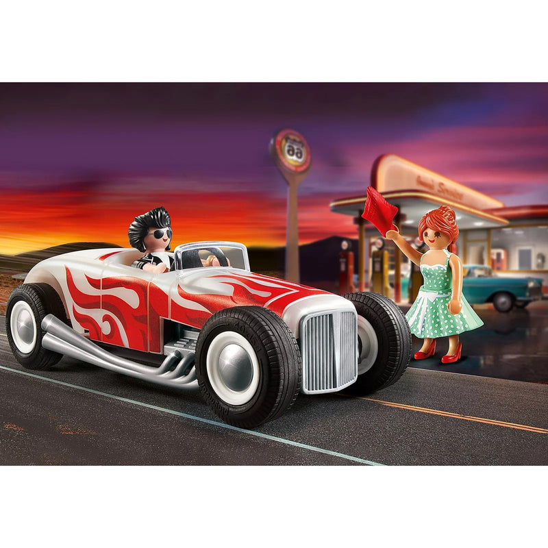 Load image into Gallery viewer, Playmobil City Life Starterpack Hot Rod 71078