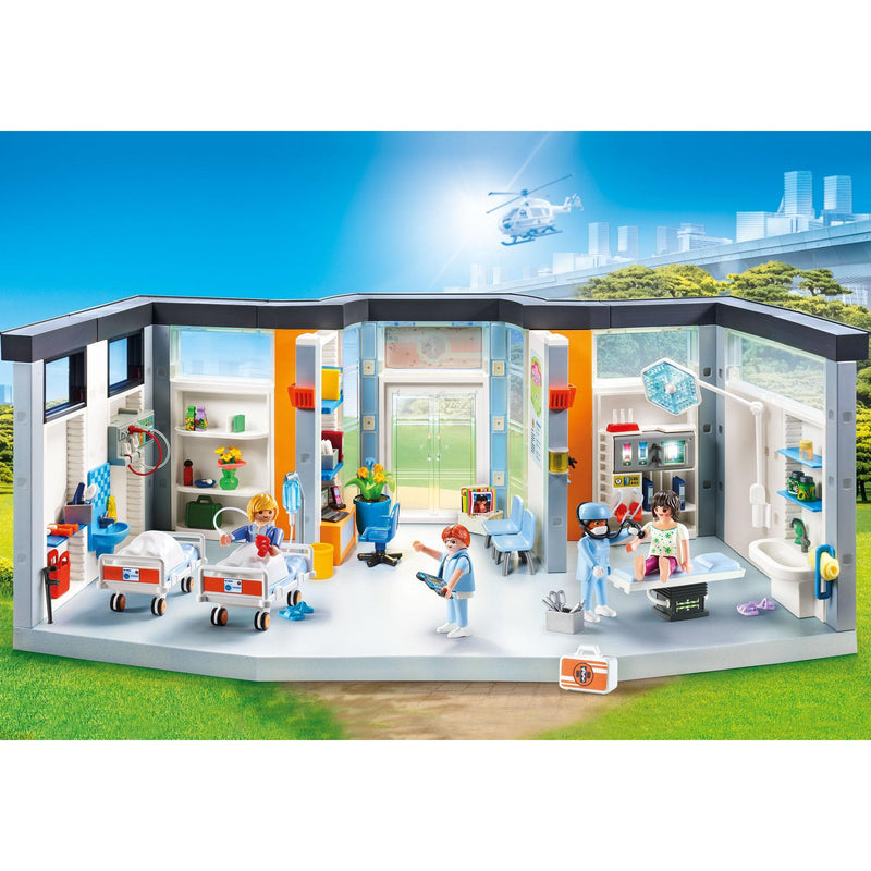 Load image into Gallery viewer, PLAYMOBIL PLAYMOBIL City Life Ziekenhuis met inrichting