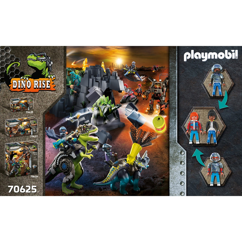 Load image into Gallery viewer, PLAYMOBIL Rise Spinosaurus: dubbele verdedigingskrach