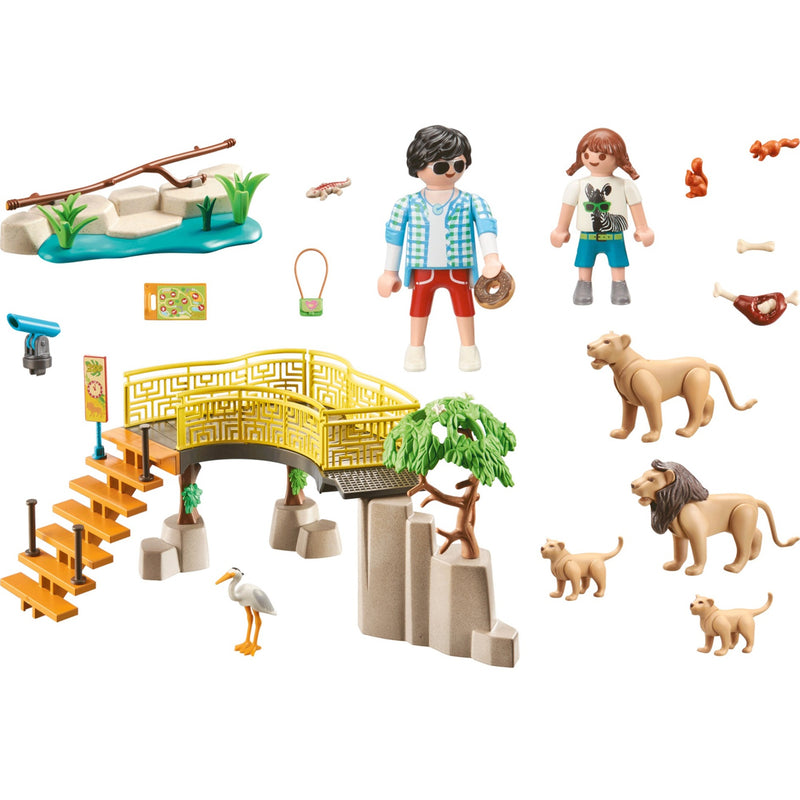 Load image into Gallery viewer, PLAYMOBIL Family Fun Leeuwen in het Buitenverblijf 71192