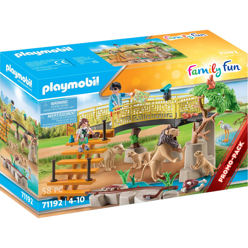 Load image into Gallery viewer, PLAYMOBIL Family Fun Leeuwen in het Buitenverblijf 71192