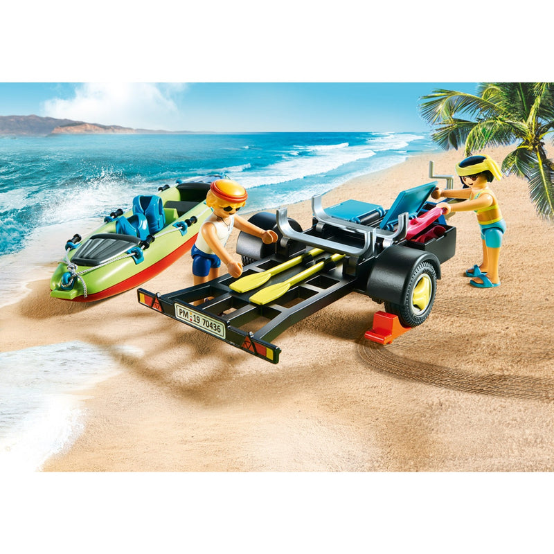 Load image into Gallery viewer, Playmobil 70436 Strandwagen met Kano's