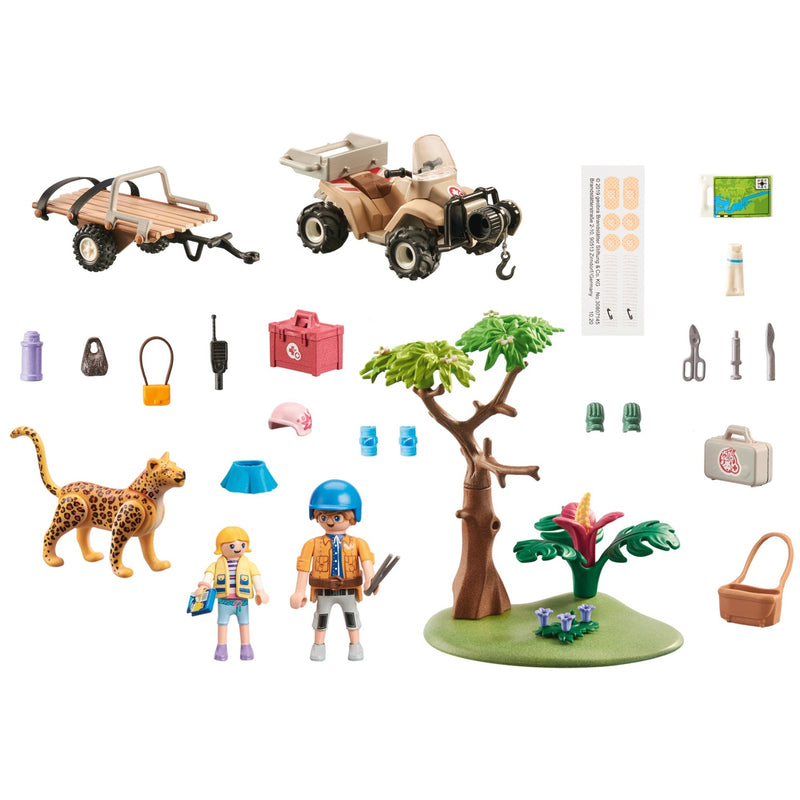 Load image into Gallery viewer, PLAYMOBIL Wiltopia Dierenreddingsquad 71011