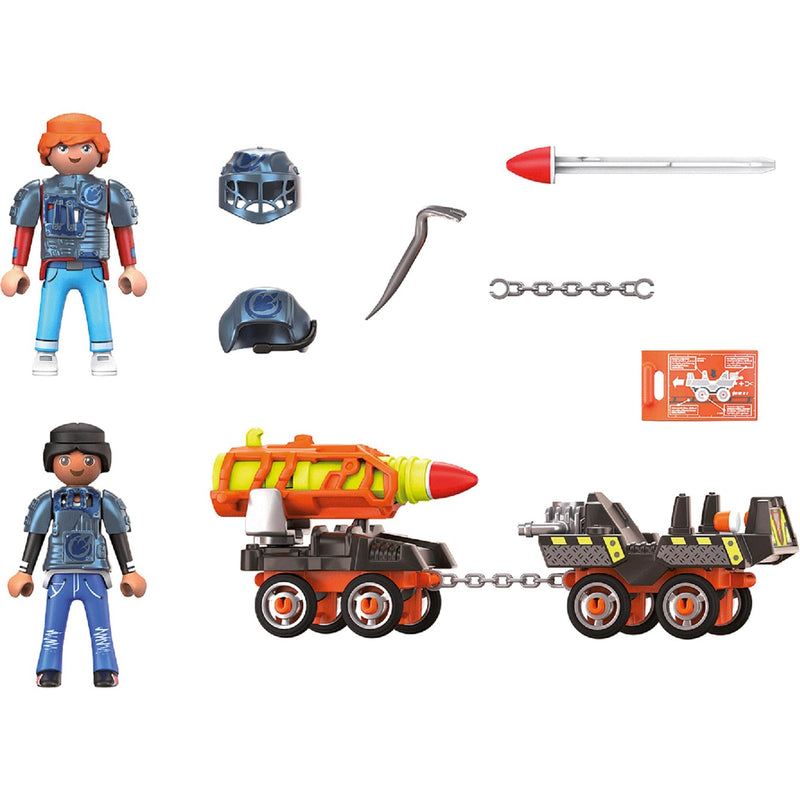 Load image into Gallery viewer, Playmobil Rise Mine Kart 70929