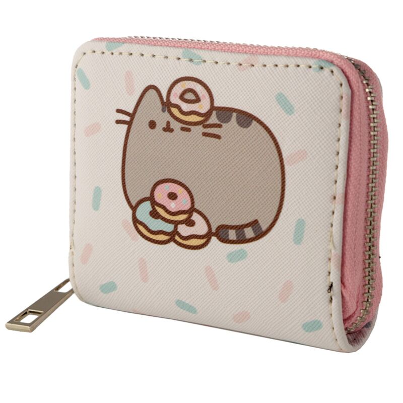 Load image into Gallery viewer, Union pusheen foodie kat rondrits portemonnee - small