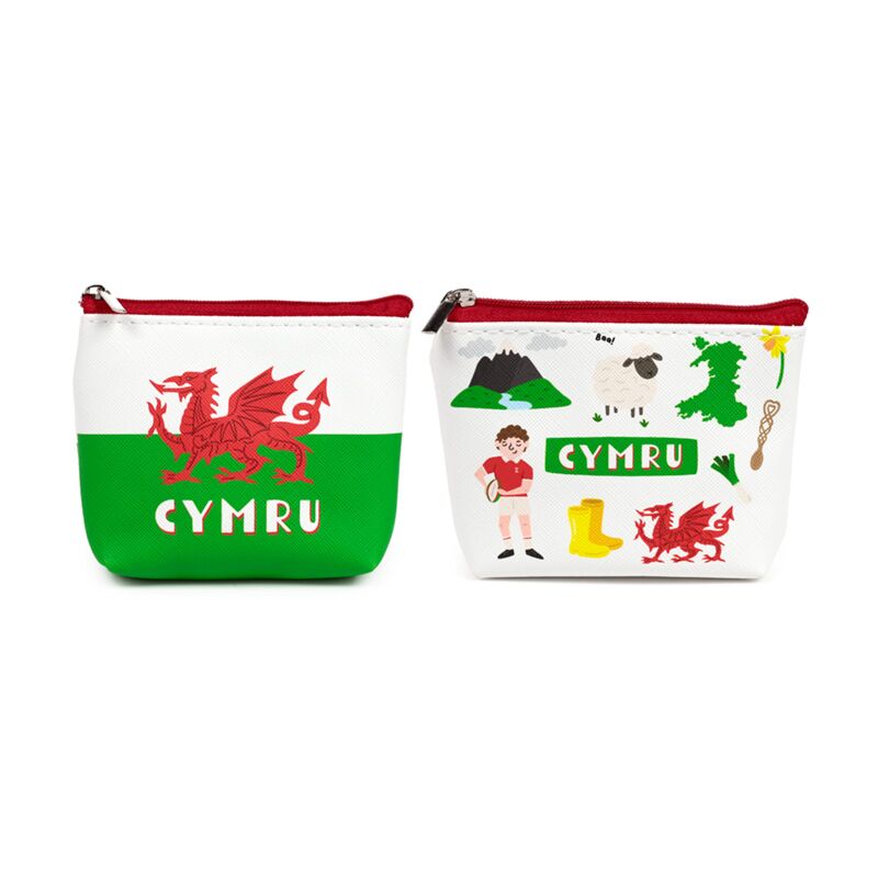 Load image into Gallery viewer, Wales draak souvenir pvc portomonnee