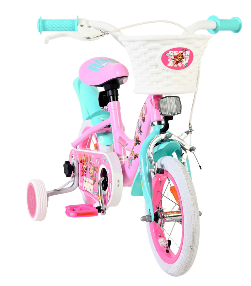 Afbeelding laden in galerijviewer, Volare paw patrol kinderfiets - meisjes - 12 inch - roze