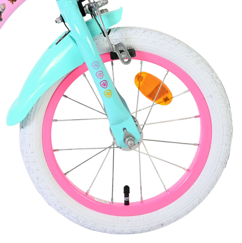 Load image into Gallery viewer, Volare paw patrol kinderfiets - meisjes - 14 inch - roze