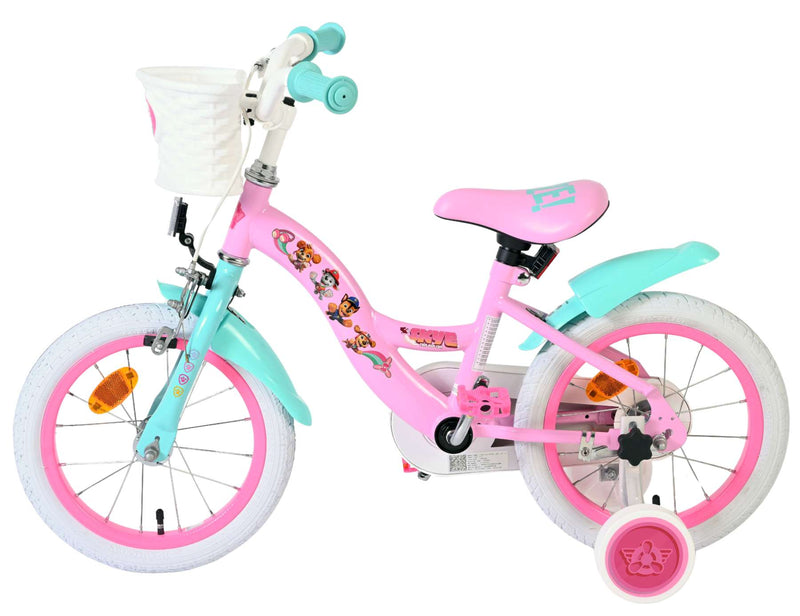 Load image into Gallery viewer, Volare paw patrol kinderfiets - meisjes - 14 inch - roze
