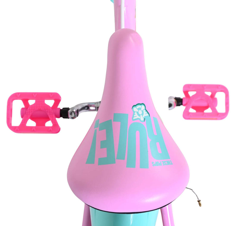 Load image into Gallery viewer, Paw patrol kinderfiets - meisjes - 14 inch - roze - twee handremmen