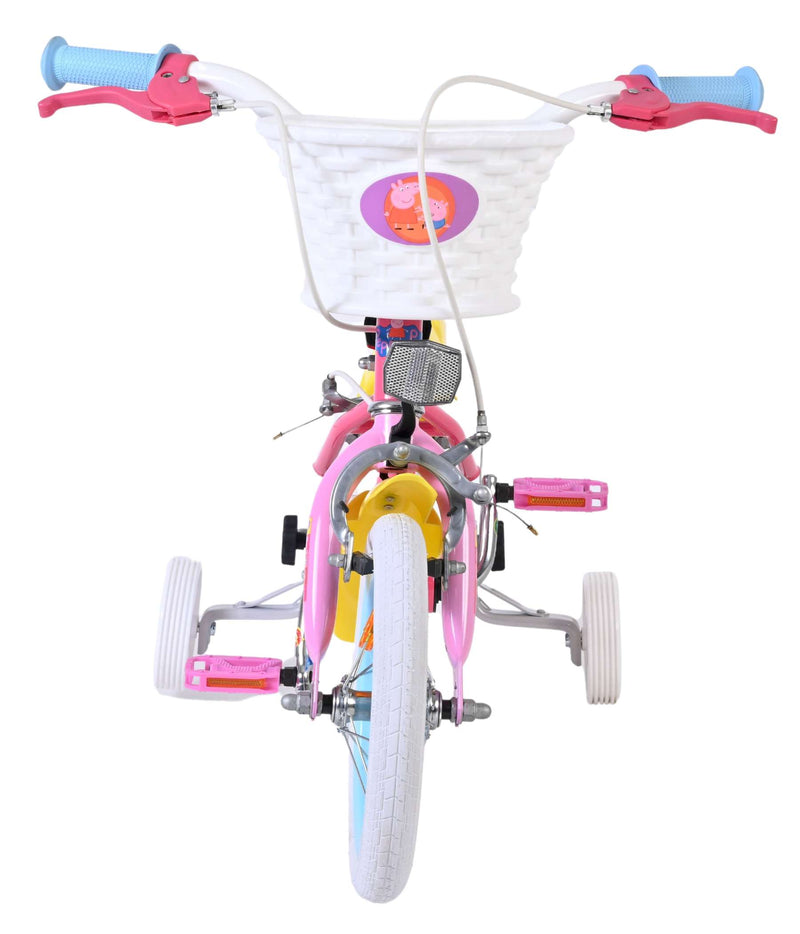 Load image into Gallery viewer, Volare peppa pig kinderfiets - meisjes - 12 inch - roze - twee handremmen