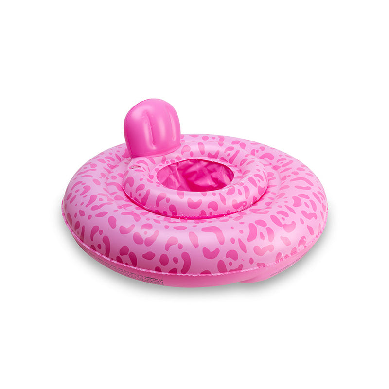Afbeelding laden in galerijviewer, Leopard | roze baby float 0-1 jaar