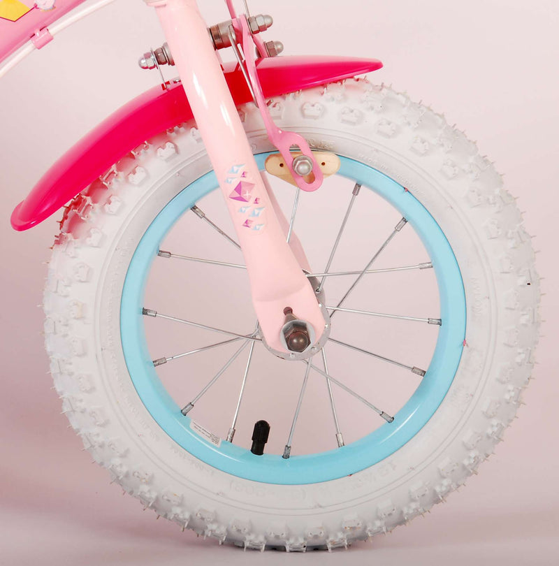 Load image into Gallery viewer, Disney Princess Kinderfiets - Meisjes - 12 inch - Roze - Twee Handremmen