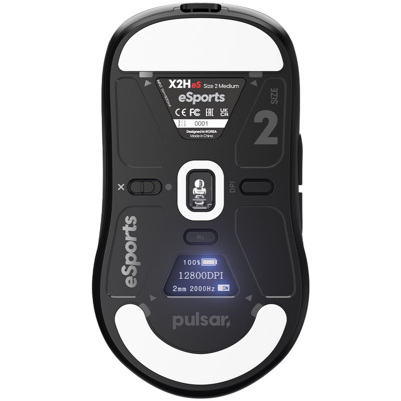 Load image into Gallery viewer, Pulsar X2-H High Hump eS Wireless Gaming Mouse