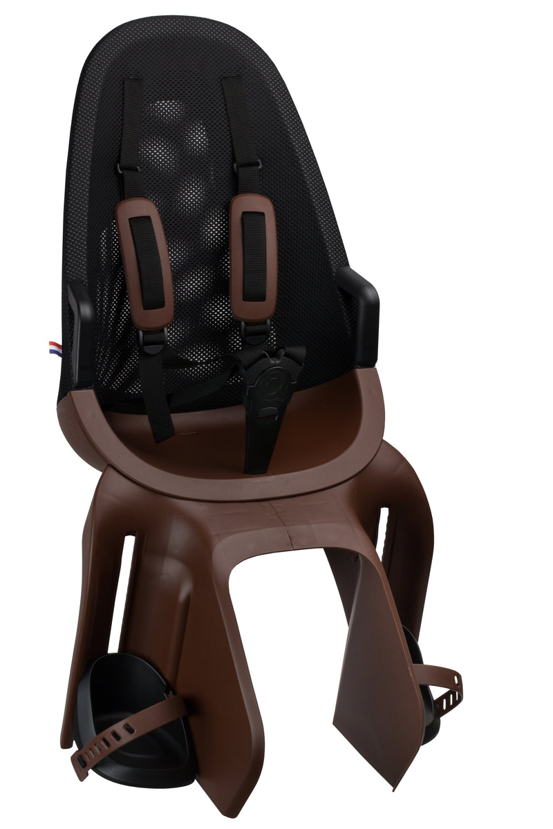 Load image into Gallery viewer, Qibbel achterzitje air drager bev. bruin zwart