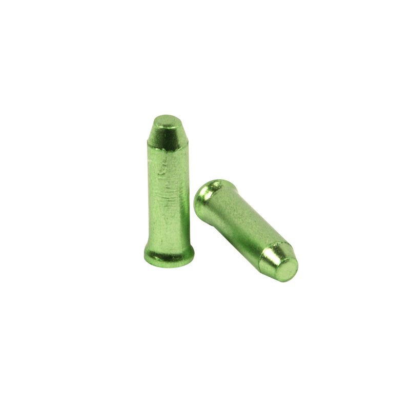 Afbeelding laden in galerijviewer, Elvedes antirafeldopjes 2,3mm groen (500x) alum. elv2012016