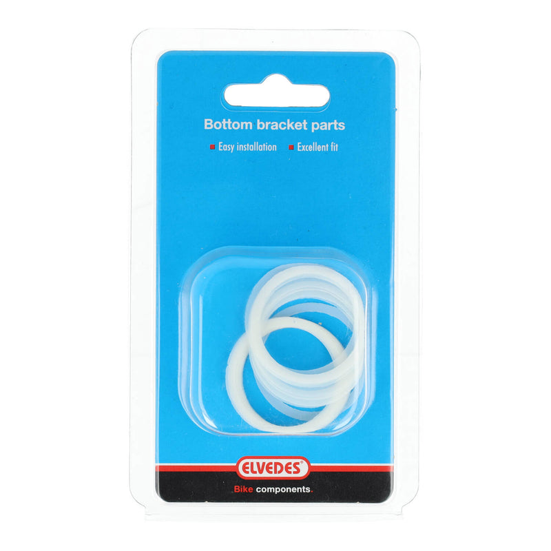 Load image into Gallery viewer, Elvedes spacer bottom bracket 36 x 30 x 0.2mm kunststof p 20