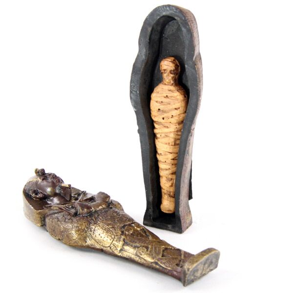 Load image into Gallery viewer, Egyptische sarcofaag woonaccessoire