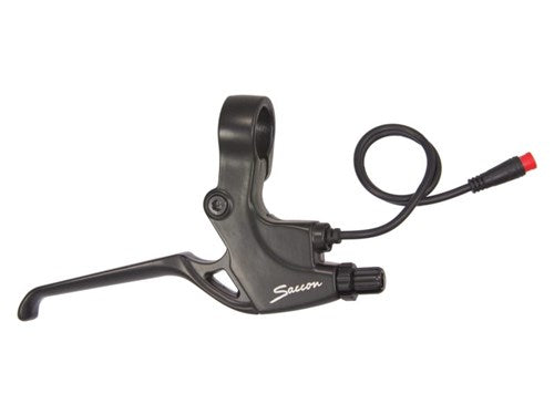 Load image into Gallery viewer, Saccon lebk74a5p05 remgreep set e-bike met remonderbreker zwart zilver