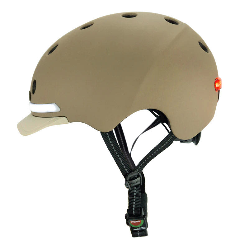 Load image into Gallery viewer, Melon helm met verlichting e-series moonlight xl-xxl