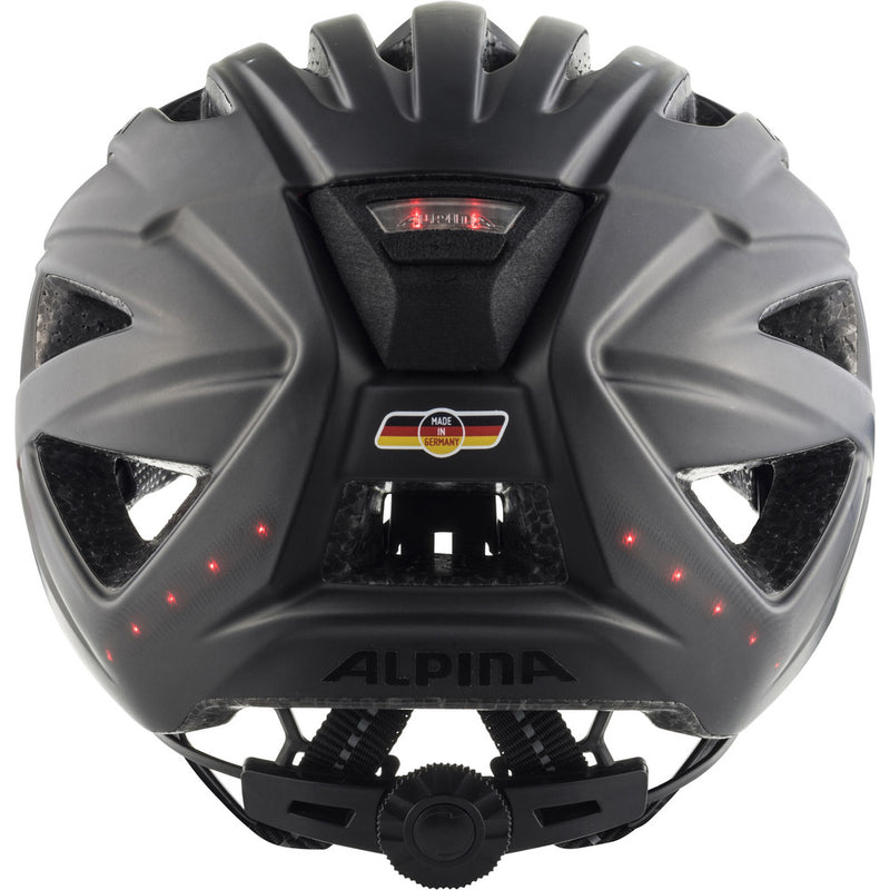 Load image into Gallery viewer, Olympic sportswear alpina sports urban helm haga led 55-59 mat zwart