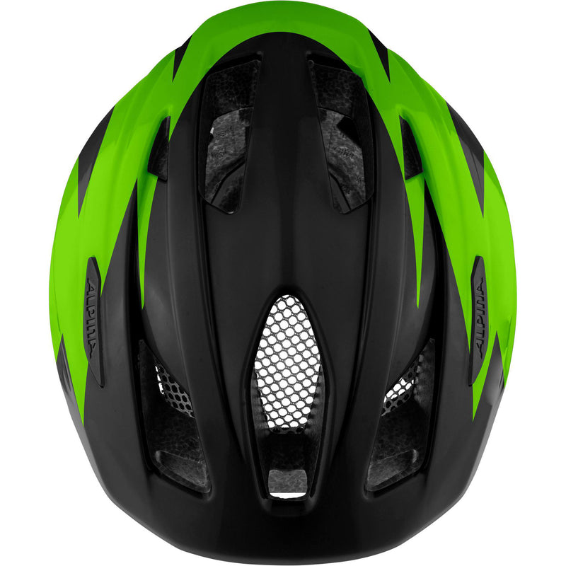Afbeelding laden in galerijviewer, Alpina sports kinderhelm pico 50-55 glans zwart groen