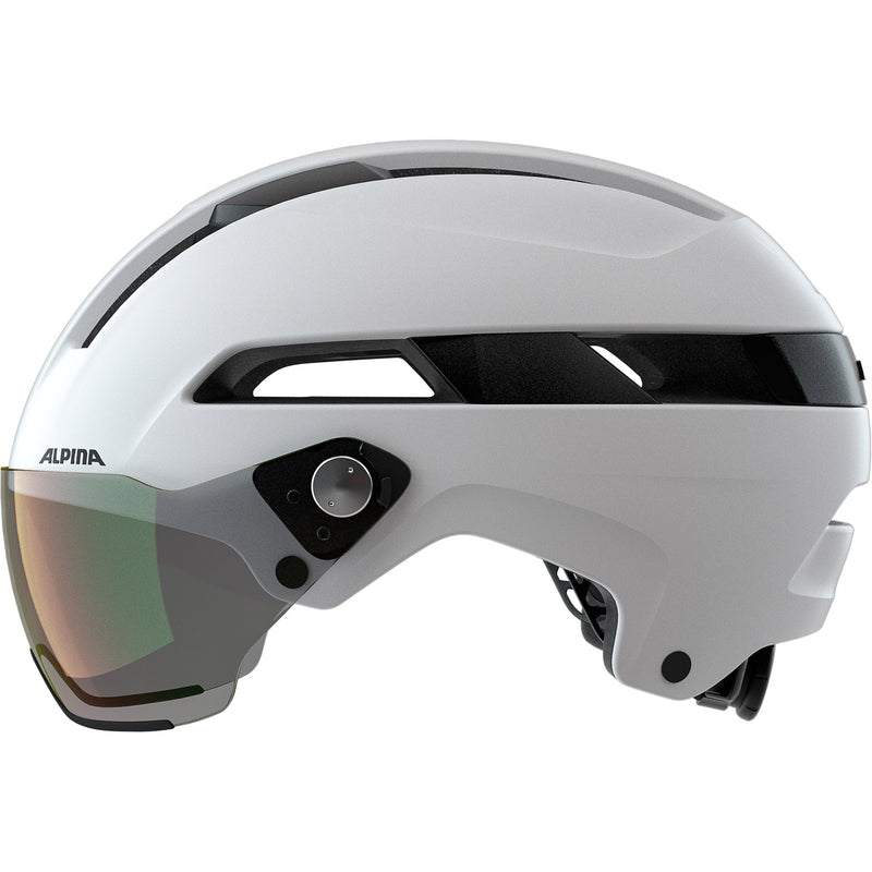 Load image into Gallery viewer, Alpina sports urban helm soho visor v 55-59 mat wit