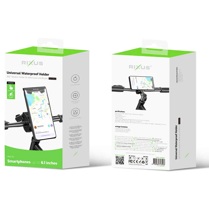 Load image into Gallery viewer, Olympic sportswear rixus telefoonhouder rxhb60 <6,1 waterbest. kantelbaar zwart
