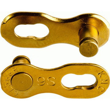 Load image into Gallery viewer, KMC Fietsketting 9R Ti-N Goud 6.6mm
