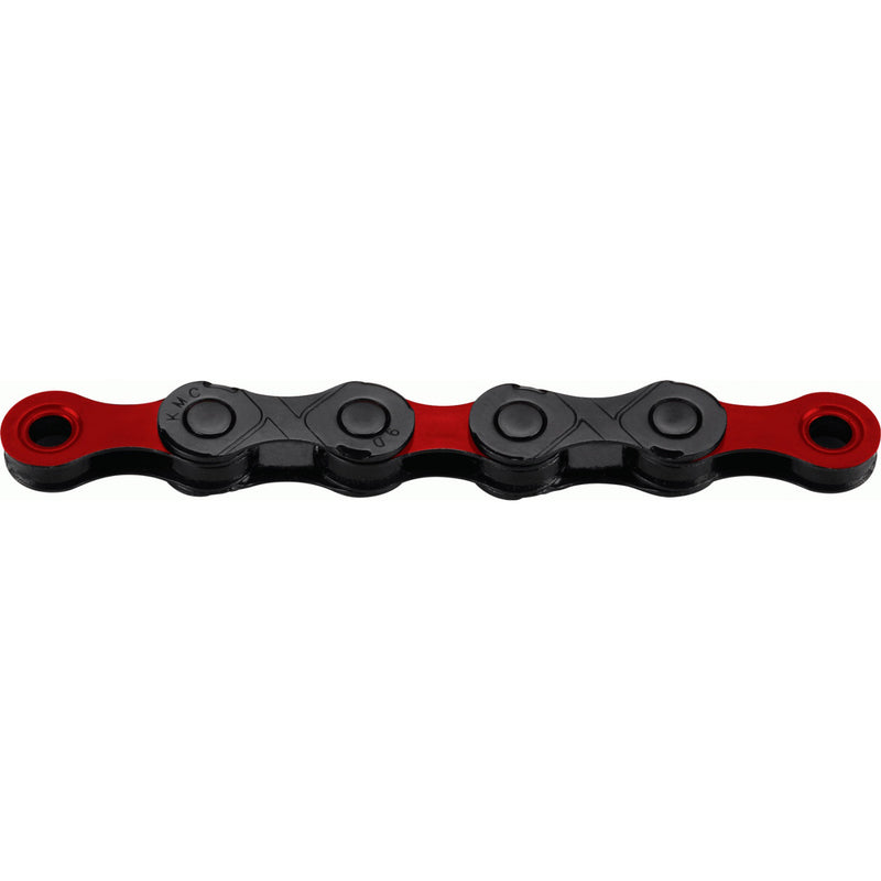 Load image into Gallery viewer, KMC Fietsketting DLC 12 126 schakels - Rood Zwart - 272g