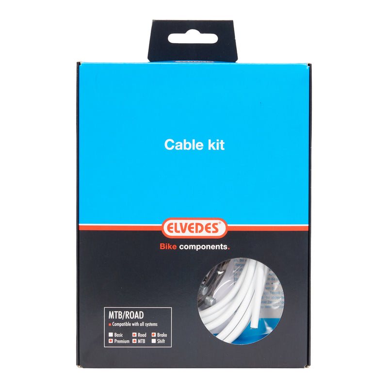 Load image into Gallery viewer, Elvedes Remkabelkit ProL.ATB Race wit 2017156